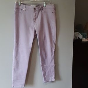 Express Jean's lavendar capris